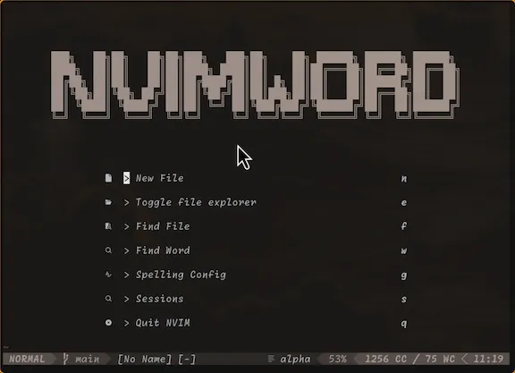 cover image of Neo Word | NVIM writer experience